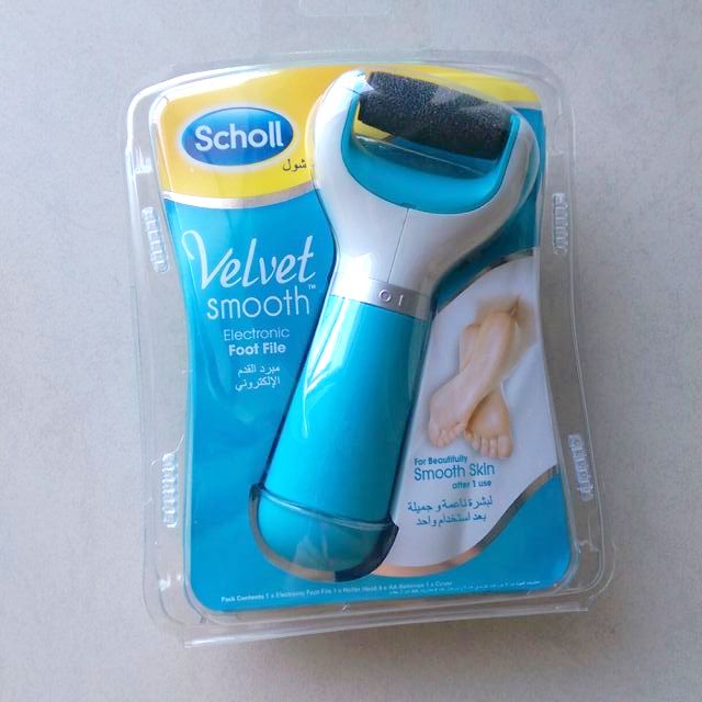 Review: Scholl Velvet Smooth electronic foot file – Lipgloss is my Life